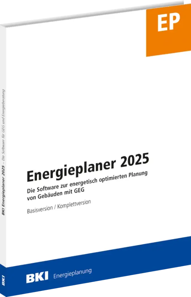 BKI Energieplaner 2025 Komplettversion Update von Komplettversion