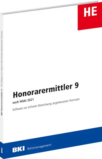 [BKIHE9] BKI Honorarermittler 9 - Vollversion